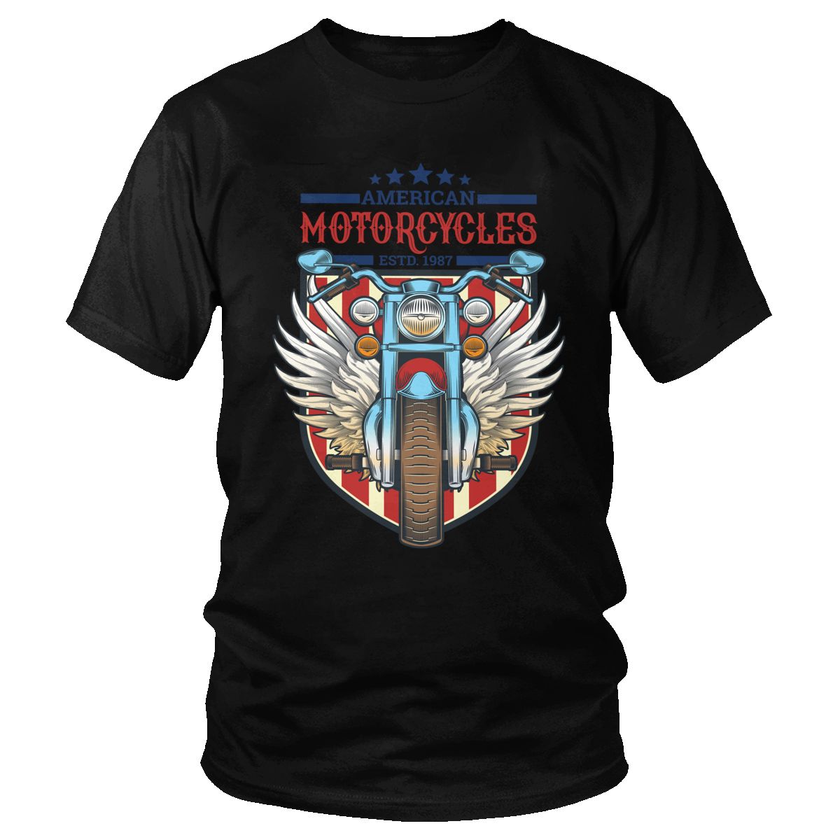 t-shirt-annee-80-motorcycle
