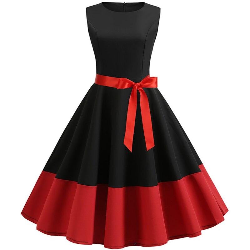 robe-rockabilly-rouge-et-noir