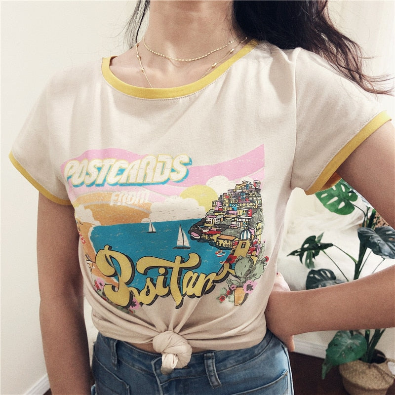 t-shirt-plage-annee-80