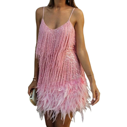 Robe-Charleston-Rose