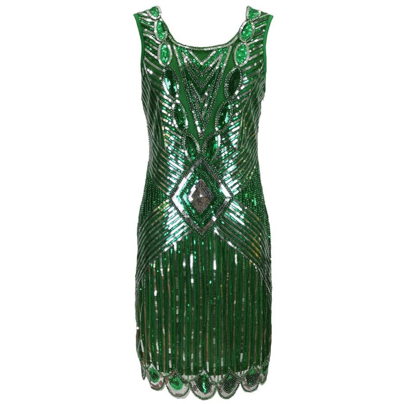 Robe-Charleston-Verte