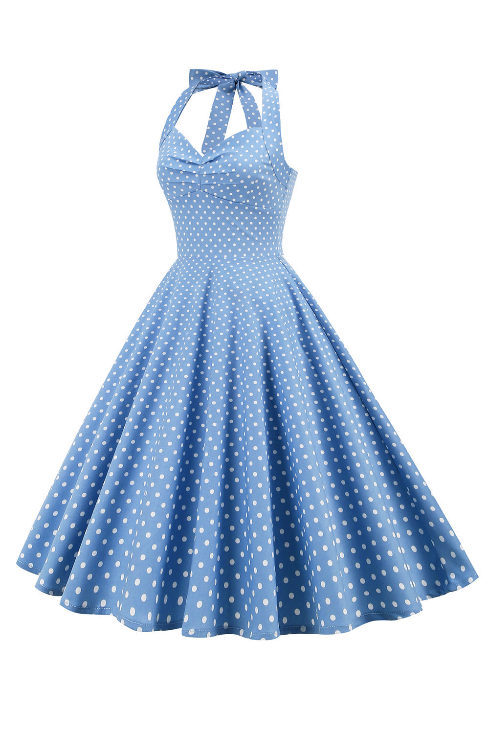 robe-retro-dos-nu-a-pois-pour-femme
