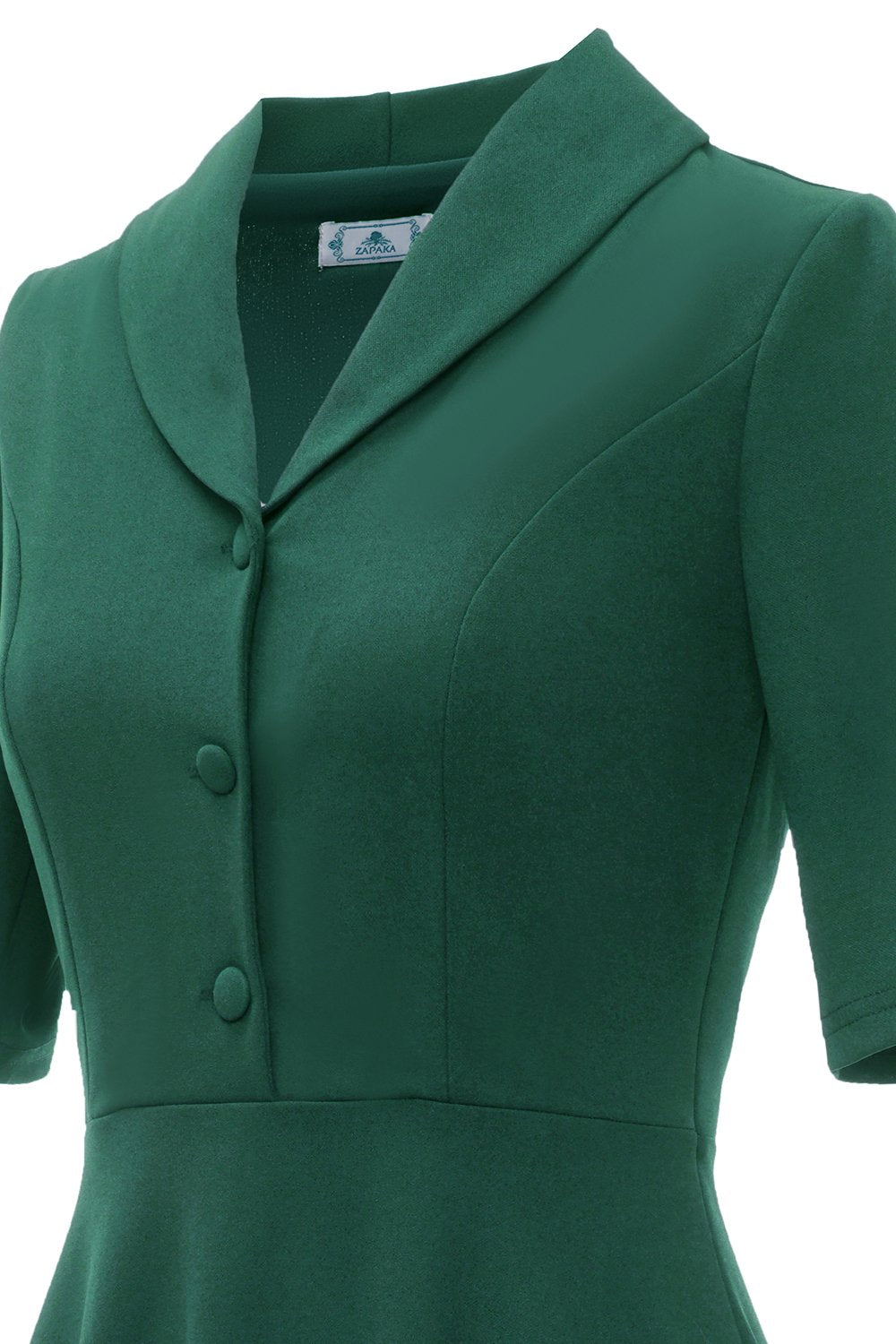 robe-a-demi-manche-annee-80-des-annees-1950