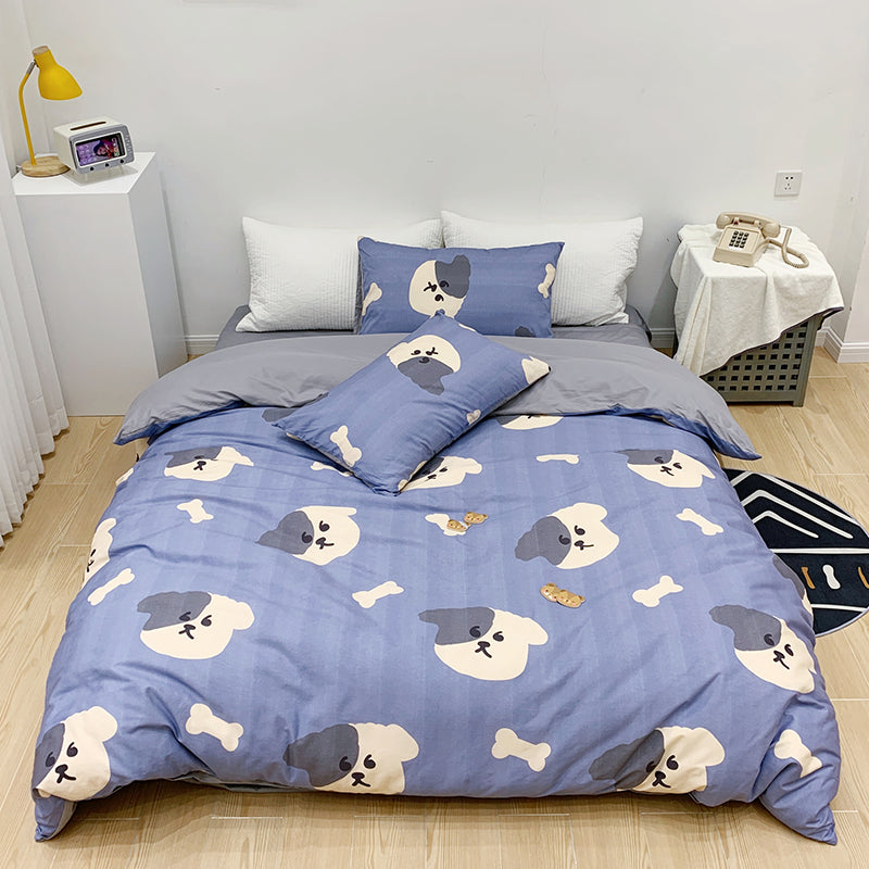 housse-de-couette-lit-vintage