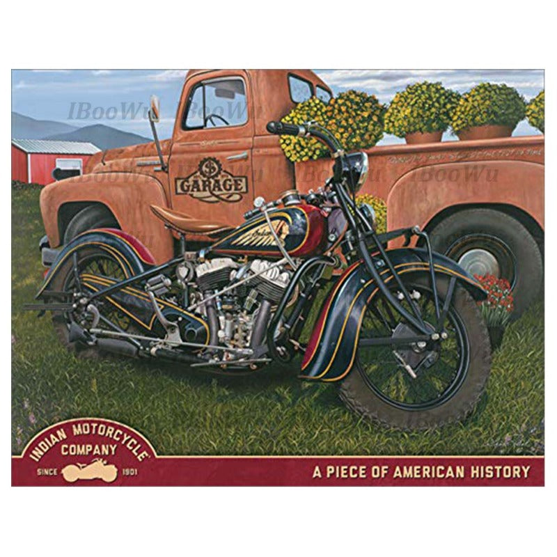 Poster HQ Vintage Motosacoche MOTO RF1486 - Format 40x60 Cm, Neuf, Marque PostersAndCo