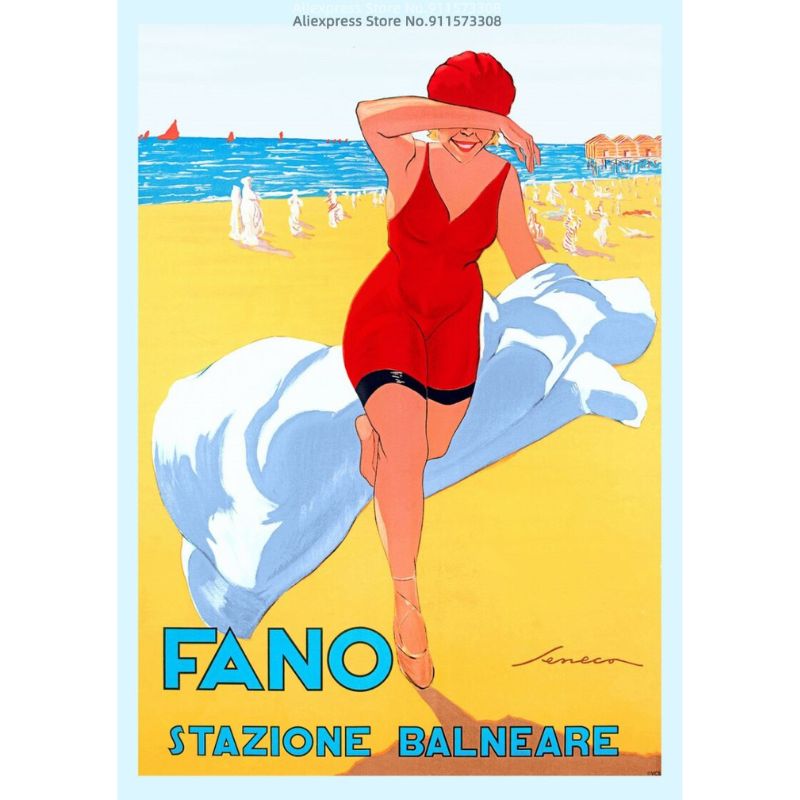 affiche-plage-vintage