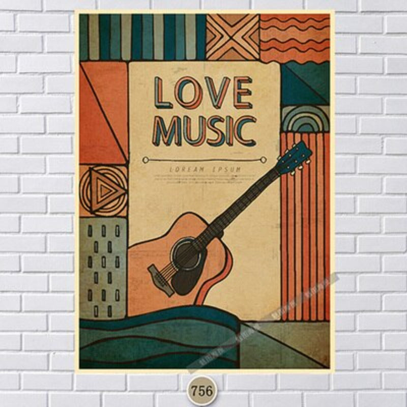 affiche-rock-style-vintage