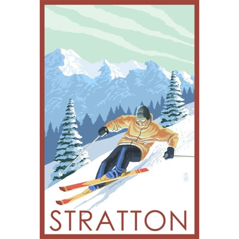 affiche-vintage-station-de-ski