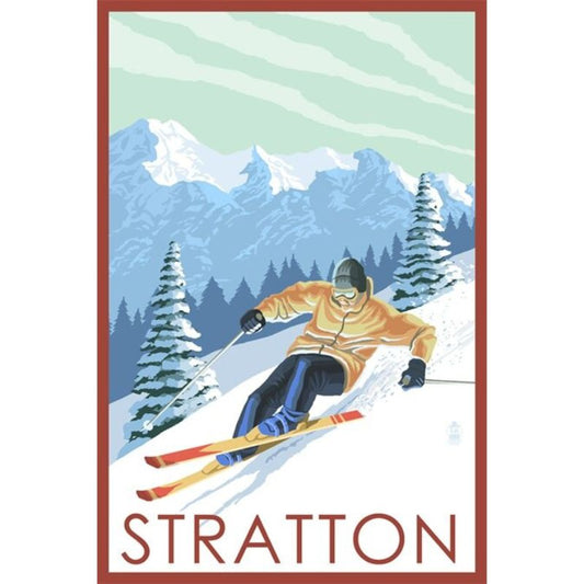 affiche-vintage-station-de-ski