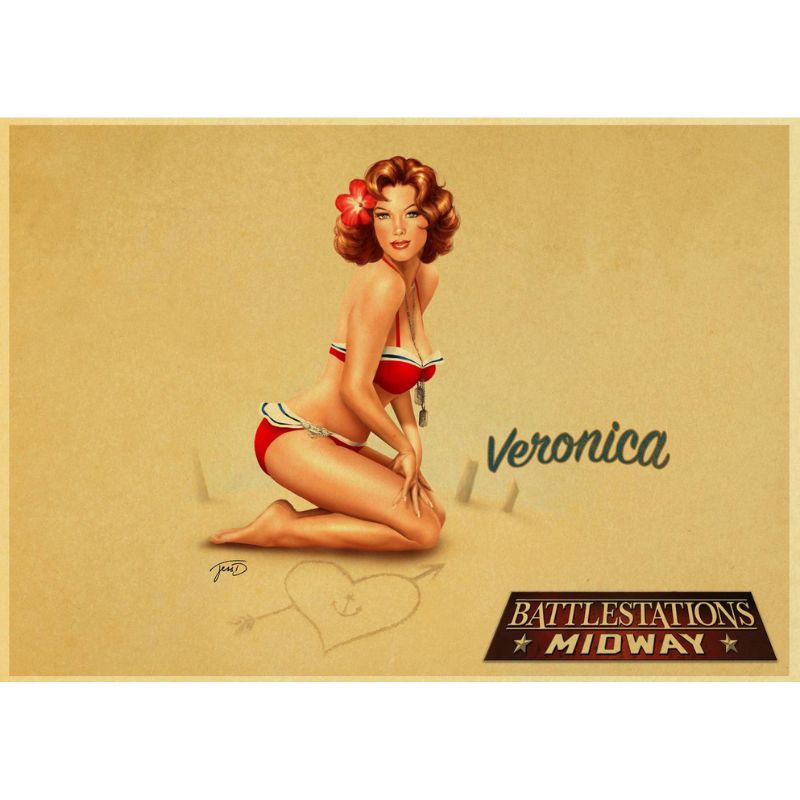 affiche-vintage-style-pin-up