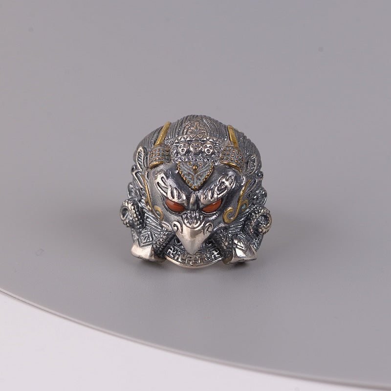 Chevalière Vintage En Argent