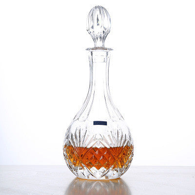 Décanteur à Whisky En Verre Tête De Mort - Capacité 1 Litre - Design Unique Pour Bar élégant