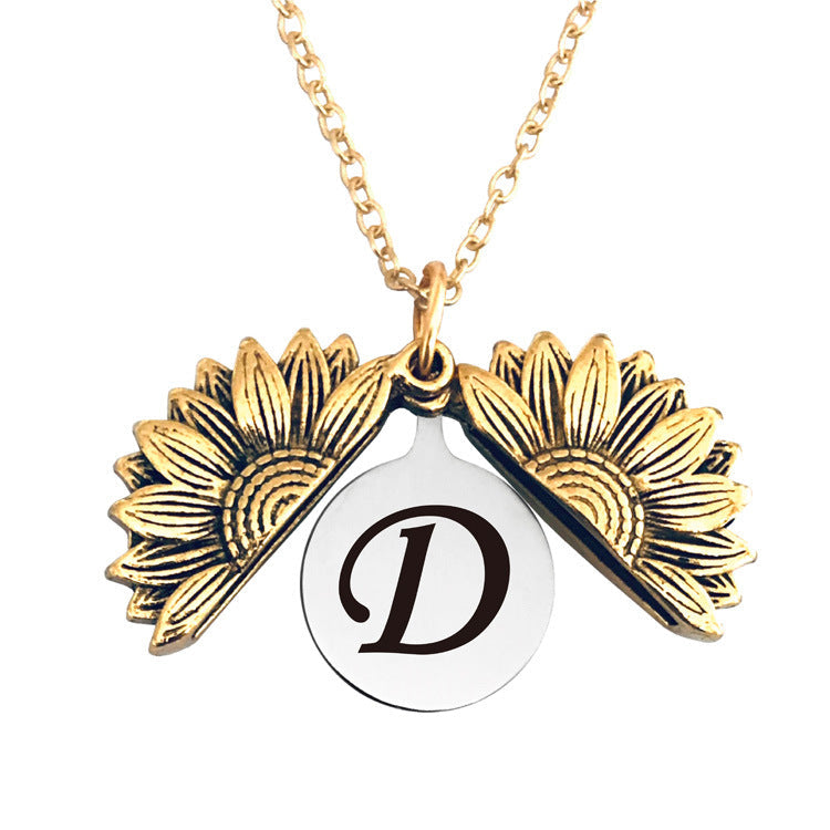 collier-double-tournesol-or-vintage