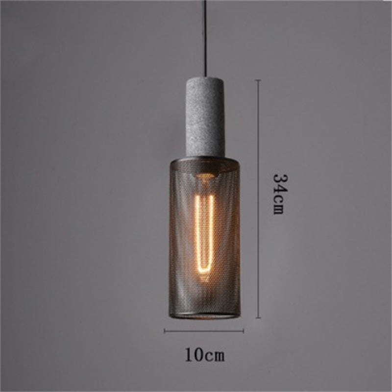 lustre-en-ciment-de-style-industriel-vintage