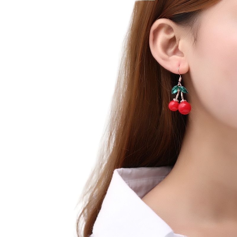 boucle-oreille-cerise-vintage-style