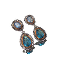 Boucles d'oreilles vintage fantaisie, style rétro Boucles d'oreilles vintage fantaisie, style rétro