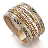 bracelet-vintage-leopard-or