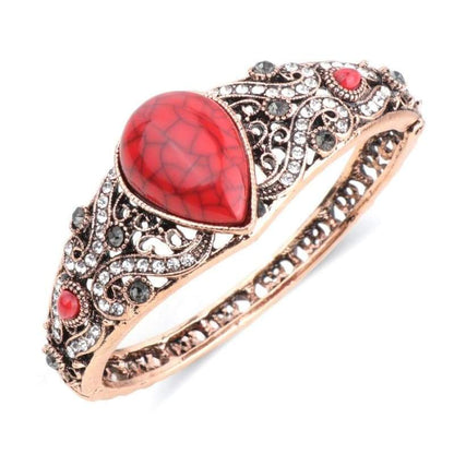 bracelet-vintage-love-perle-rouge