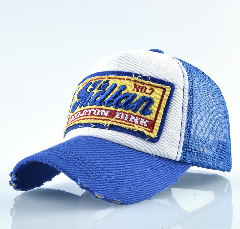 Casquette Trucker Vintage avec Patch Brodé et Filet Respirant