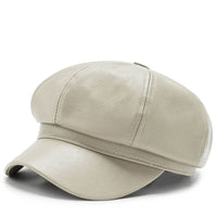 casquette-vintage-cuir-femme-blanche
