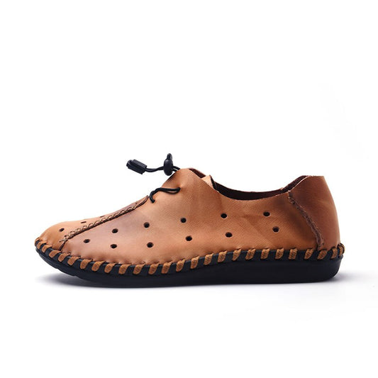 chaussure-velo-cuir-vintage