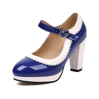 chaussures-annee-80-escarpins-bleus