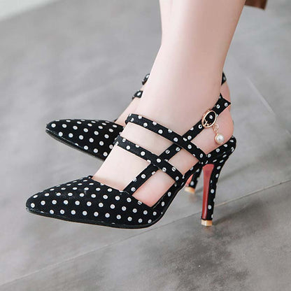 Chaussures Année 80 Escarpins Rockabilly Noirs