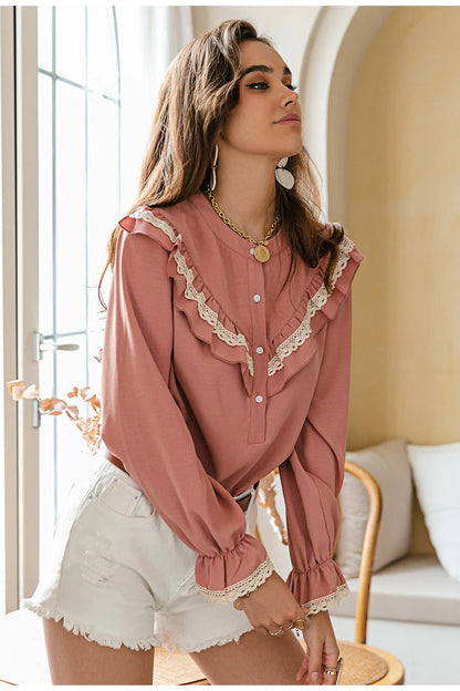 chemise-annee-80-a-pois