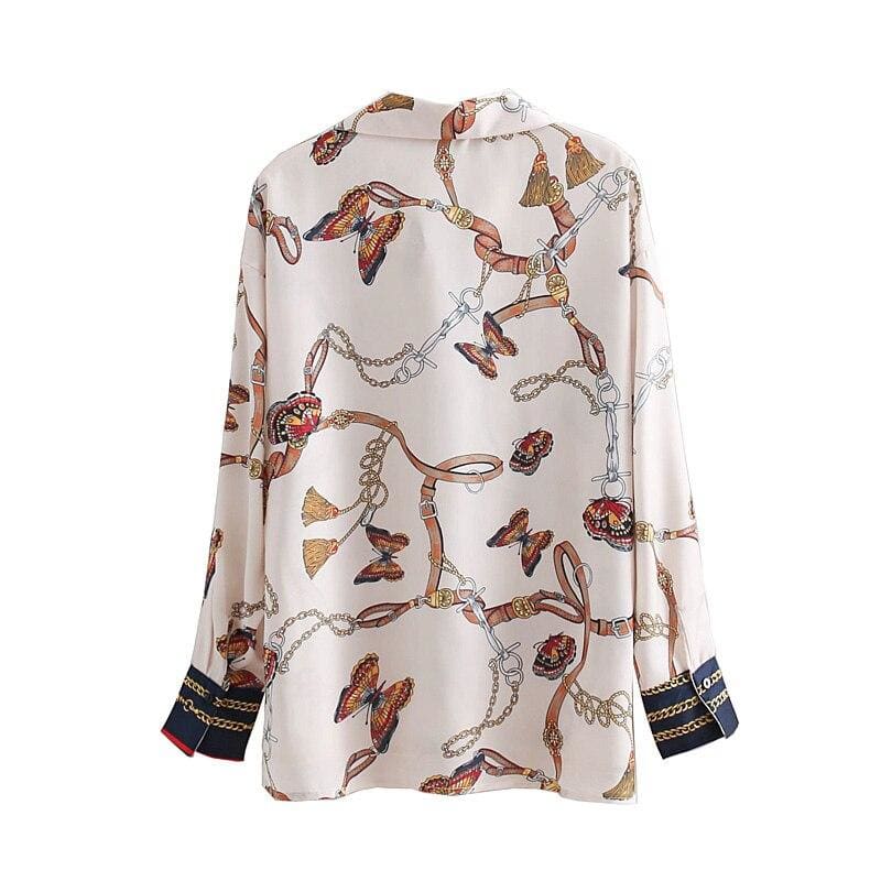 chemise-blouse-blanche-a-motif-annee-80