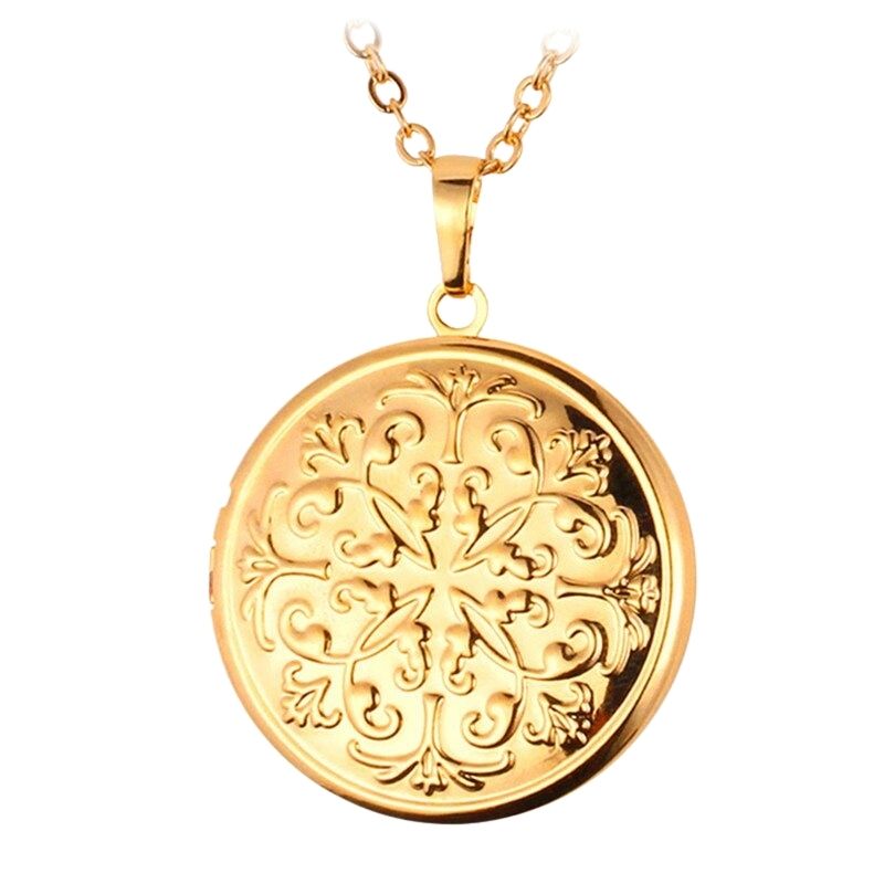     collier-medaillon-vintage