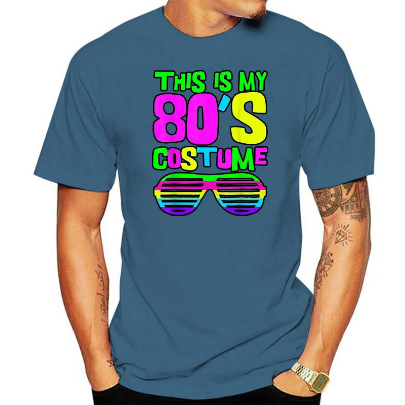 Tee shirt fluo année 80 homme hot sale