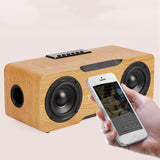 enceinte-bluetooth-dhorloge-en-bois-vintage