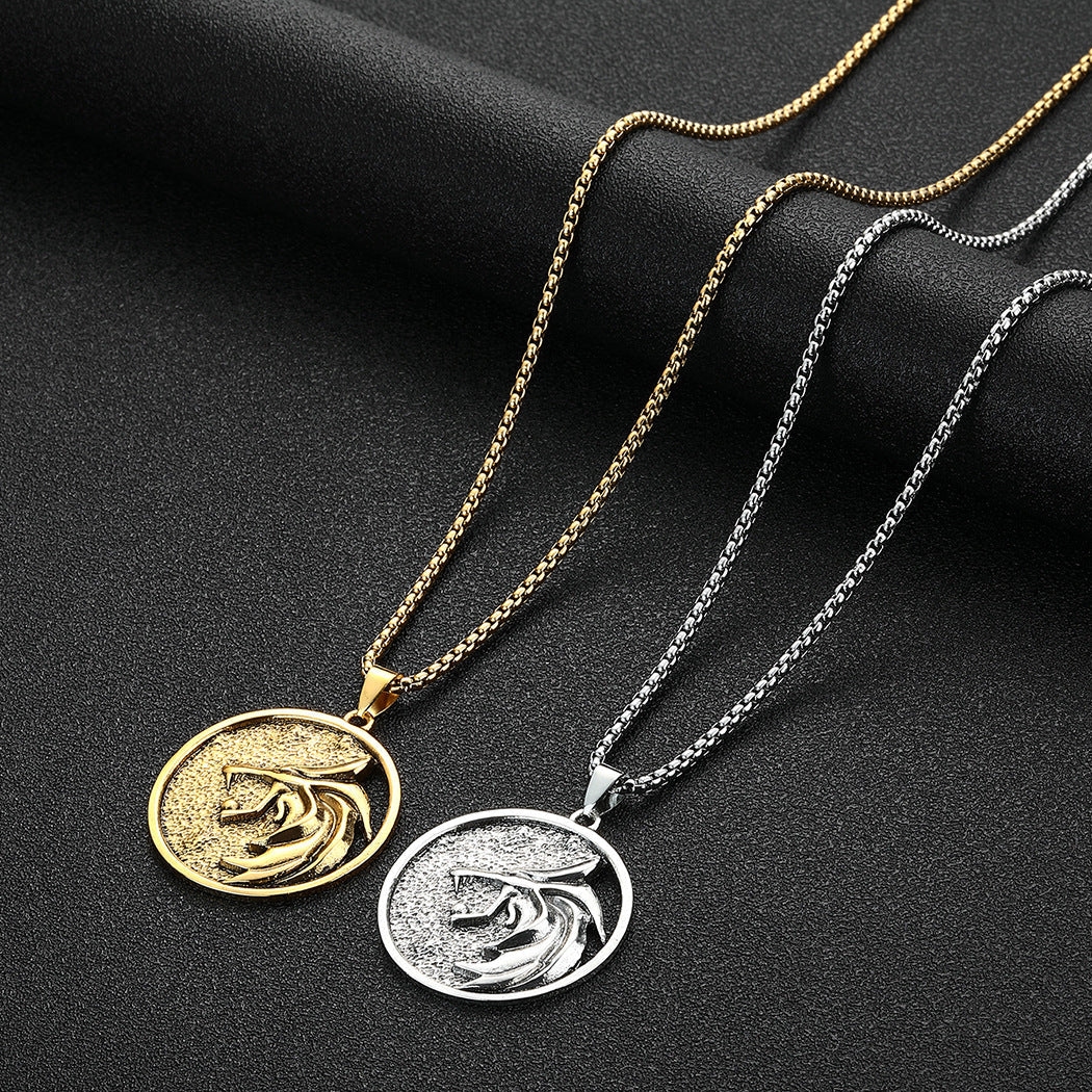 medaille-ornement-collier-vintage