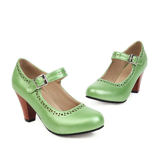    escarpin-vintage-vert