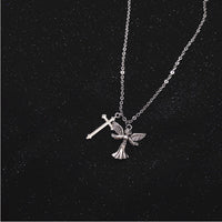 collier-pendentif-croix-ailes-dange-vintage