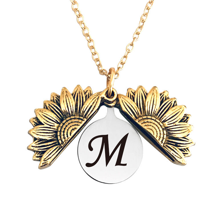 collier-double-tournesol-or-vintage