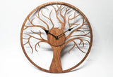 horloge-murale-vintage-en-bois-arbre-de-vie