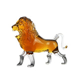 bouteille-de-vin-en-verre-en-forme-de-lion-de-750-ml-vintage