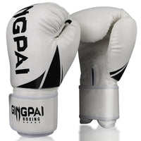 Bad Company Gants De Boxe Rétro Cuir Vachette – Deluxe Marron Avec Système Airy Ventilation