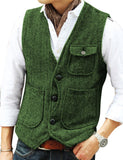     gilet-laine-homme-vintage