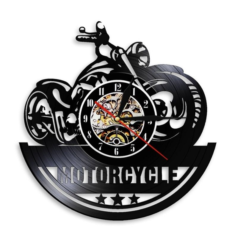     horloge-murale-moto-vintage