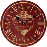     horloge-murale-rouge-vintage