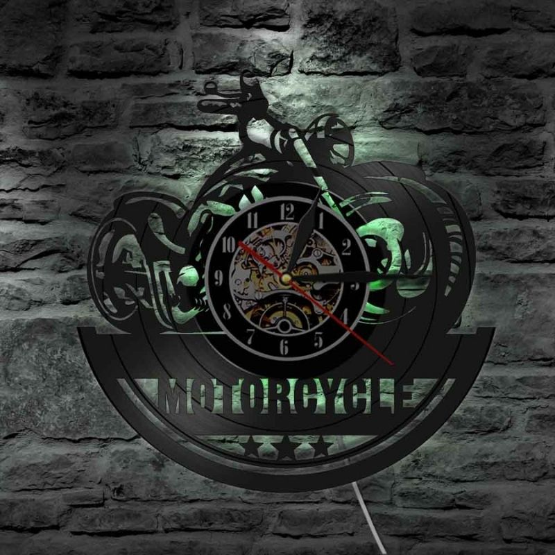    horloge-murale-vintage-moto