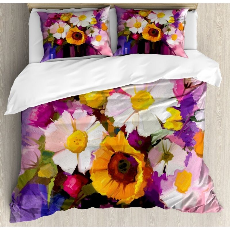 housse-couette-fleurs-vintage