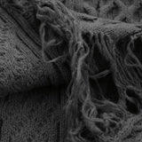Pull vintage en tricot torsadé à col rond chic