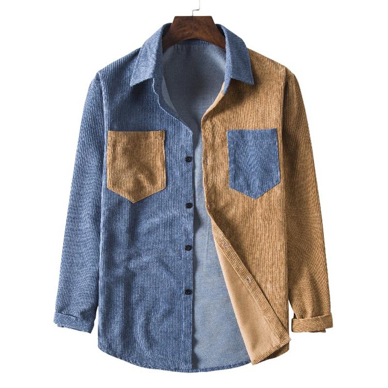 chemise-vintage-manches-longues-velours-cotele