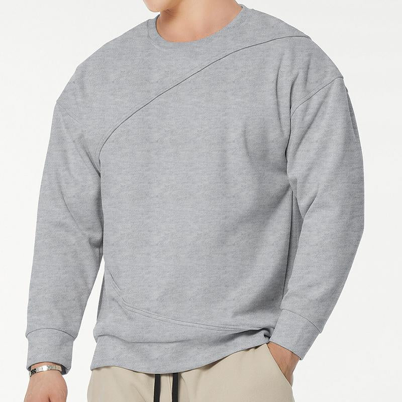 sweat-shirt-sport-vintage-manches-longues-col-rond