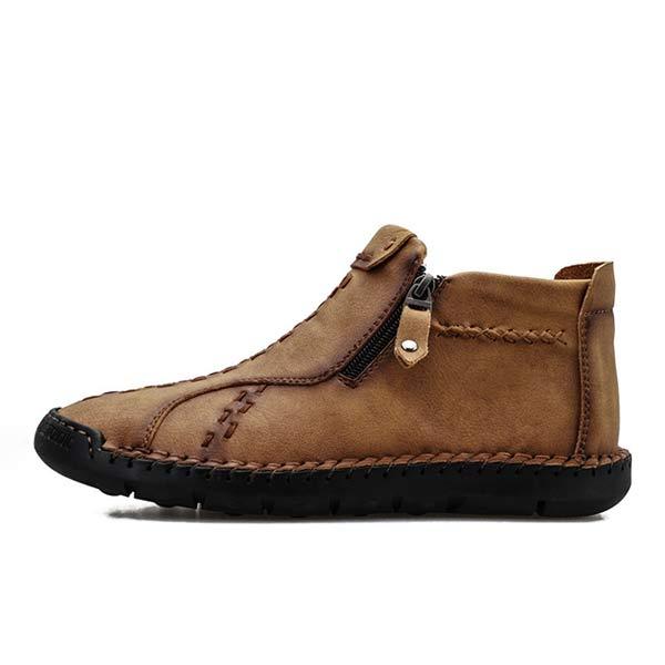 botte-cuir-decontractee-vintage