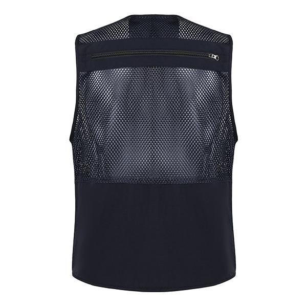gilet-decontracte-maille-multi-poches-vintage