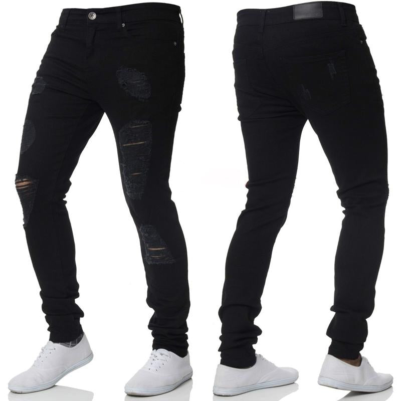 jean-slim-taille-haute-dechire-vintage